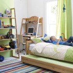Зелёная комната для мальчика подростка